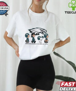 Snoopy The Peanuts Cheer For The Philadelphia Eagles 2024 25 NFL Shirt