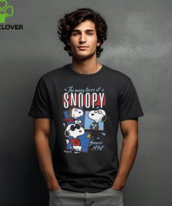 Snoopy Through The Years The Many Faces Of Snoopy Sinve 1950 Unisex T Shirt