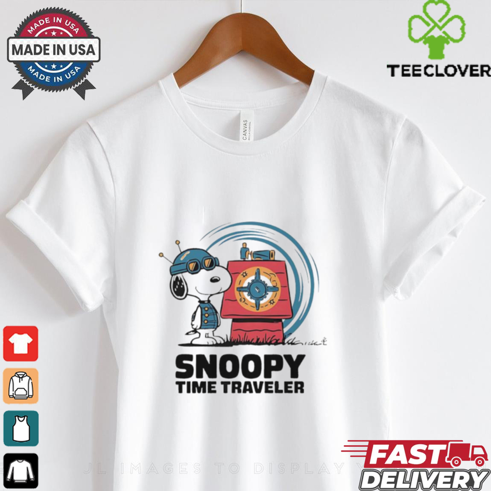 Snoopy Time Traveler shirt for women Snoopy Time Traveler shirt for women