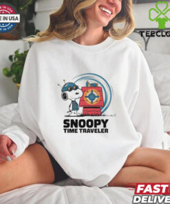 Snoopy Time Traveler shirt for women