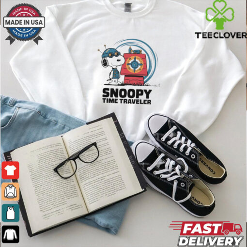 Snoopy Time Traveler shirt for women