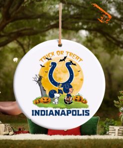 Snoopy Trick Or Treat Halloween Indianapolis Colts Ornament