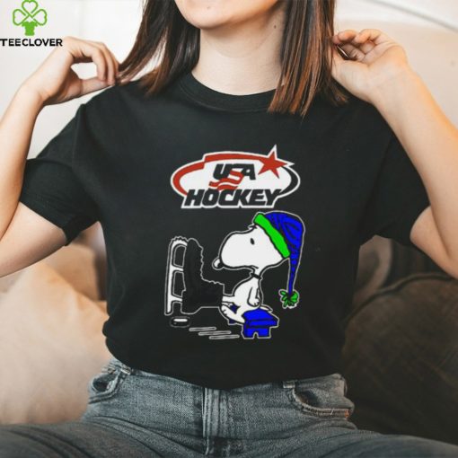 Snoopy USA Hockey Team Captain Shirt