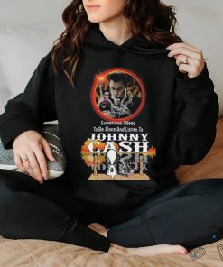 Snoopy Watching Sometimes I Need To Be Alone And Listen To Johnny Cash Shirt
