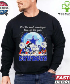 Snoopy Winter Let’s go Cowboy most wonderful time of the year shirt