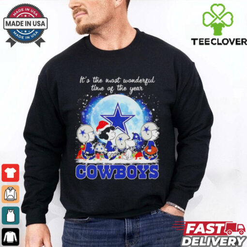 Snoopy Winter Let’s go Cowboy most wonderful time of the year shirt