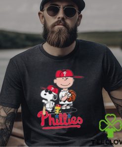 Snoopy Woodstock Charlie Brown Philadelphia Phillies Shirt