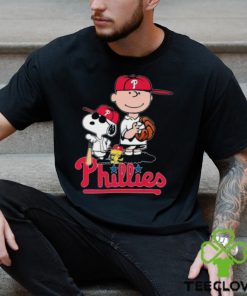 Snoopy Woodstock Charlie Brown Philadelphia Phillies Shirt