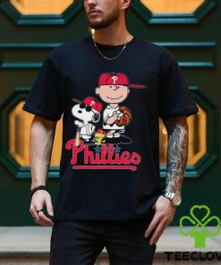 Snoopy Woodstock Charlie Brown Philadelphia Phillies Shirt