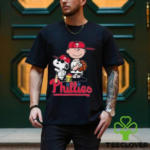 Snoopy Woodstock Charlie Brown Philadelphia Phillies Shirt