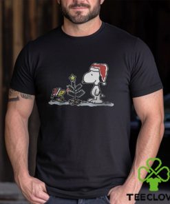 Snoopy Woodstock Christmas Tree T Shirt