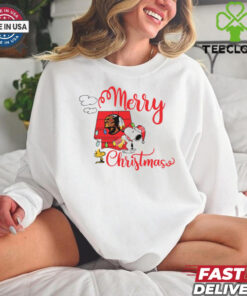 Snoopy Woodstock Christmas Washington Redskins Unisex T Shirt