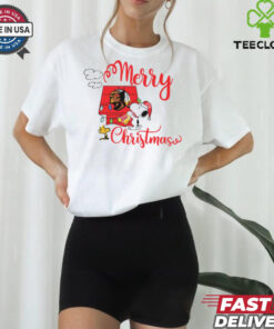 Snoopy Woodstock Christmas Washington Redskins Unisex T Shirt