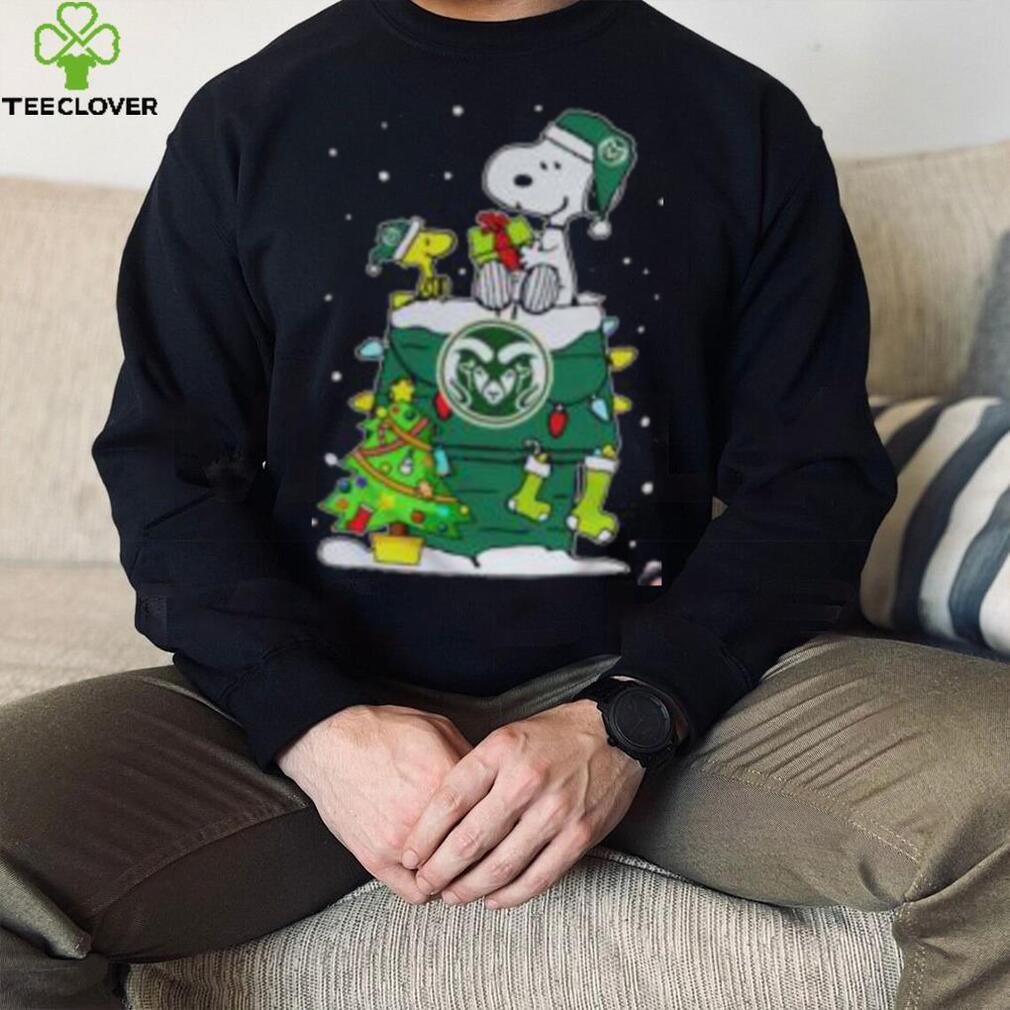 Snoopy Woodstock Colorado State Rams Ugly Christmas Shirt Snoopy Woodstock Colorado State Rams Ugly Christmas Shirt