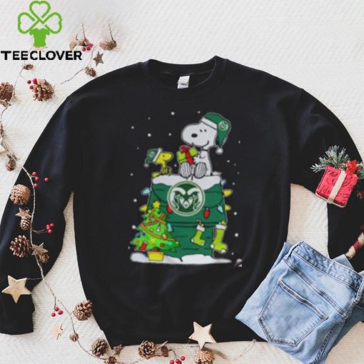 Snoopy Woodstock Colorado State Rams Ugly Christmas Shirt