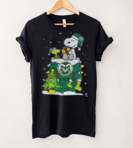 Snoopy Woodstock Colorado State Rams Ugly Christmas Shirt