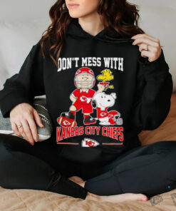 Snoopy Woodstock don’t mess with Kansas City Chiefs shirt
