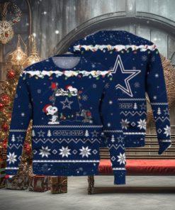 Snoopy Xmas 2023 Christmas Gift Dallas Cowboys Ugly Sweater For Men And Women