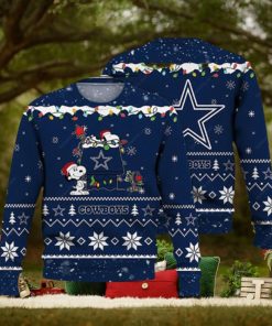 Snoopy Xmas Dallas Cowboys Ugly Sweater