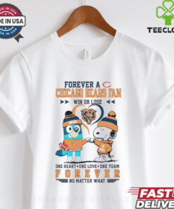 Snoopy and Bluey forever a Chicago Bears fan win or lose shirt 3 Snoopy and Bluey forever a Chicago Bears fan win or lose shirt