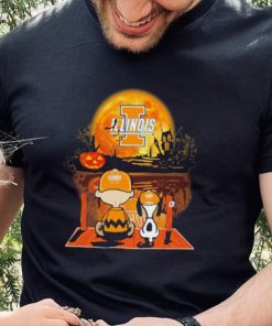 Snoopy and Charlie Brown Chicago Bears Halloween Shirt