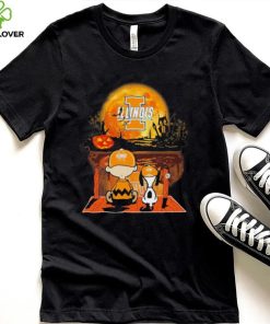 Snoopy and Charlie Brown Chicago Bears Halloween Shirt