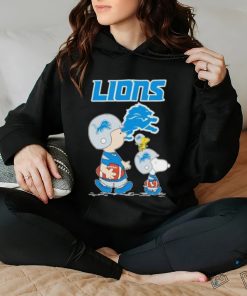 Snoopy and Charlie Brown Detroit Lions Peanut Shirt