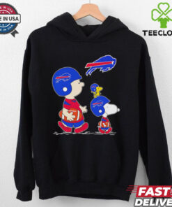 Snoopy and Charlie Brown together Let’s go Buffalo Bills shirt