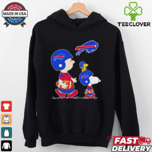 Snoopy and Charlie Brown together Let’s go Buffalo Bills shirt
