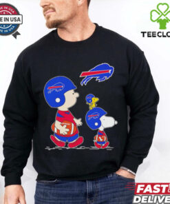 Snoopy and Charlie Brown together Let’s go Buffalo Bills shirt