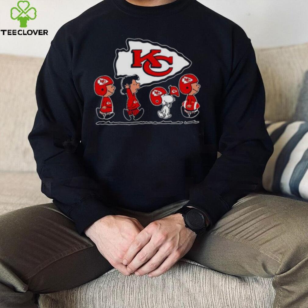 Snoopy Friends Kansas City Chiefs Super Bowl LVII Unisex Hoodie