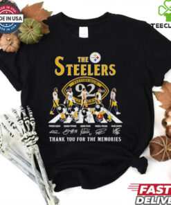 Snoopy and Friends The Pittsburgh Steelers Road Najee Harris Wilson Fields Pickens and Queen Signatures shirt