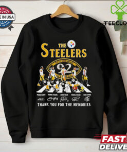 Snoopy and Friends The Pittsburgh Steelers Road Najee Harris Wilson Fields Pickens and Queen Signatures shirt