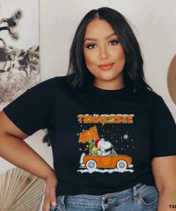 Snoopy and Tennessee Vols Christmas Car 2023 Shirt
