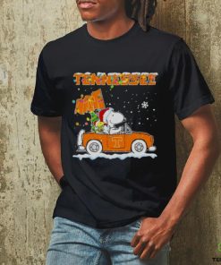 Snoopy and Tennessee Vols Christmas Car 2023 Shirt 1 Snoopy and Tennessee Vols Christmas Car 2023 Shirt