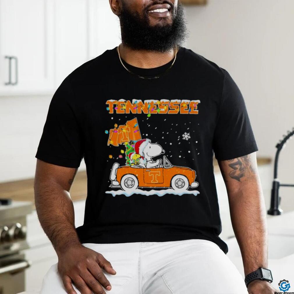 Snoopy and Tennessee Vols Christmas Car 2023 Shirt Snoopy and Tennessee Vols Christmas Car 2023 Shirt