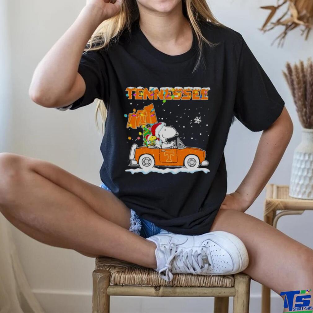 Snoopy and Tennessee Vols Christmas Car 2023 Shirt Snoopy and Tennessee Vols Christmas Car 2023 Shirt