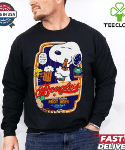 Snoopy and Woodstock Beagle’s Peanut Root Beer shirt