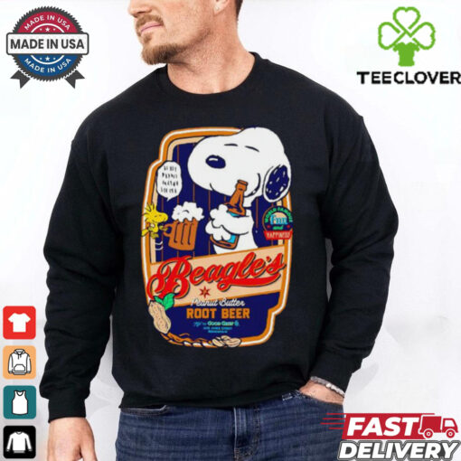 Snoopy and Woodstock Beagle’s Peanut Root Beer shirt