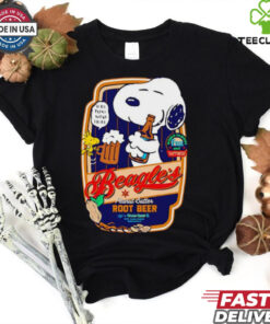 Snoopy and Woodstock Beagle’s Peanut Root Beer shirt