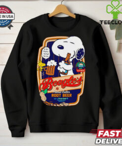 Snoopy and Woodstock Beagle’s Peanut Root Beer shirt