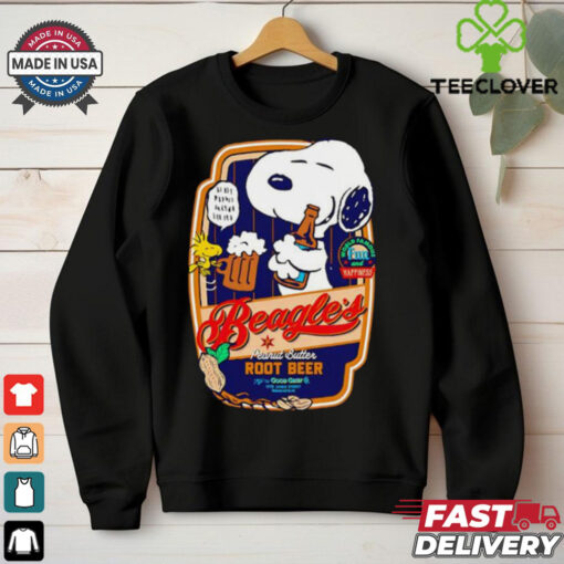 Snoopy and Woodstock Beagle’s Peanut Root Beer shirt