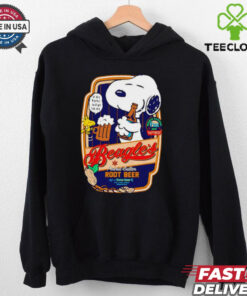 Snoopy and Woodstock Beagle’s Peanut Root Beer shirt