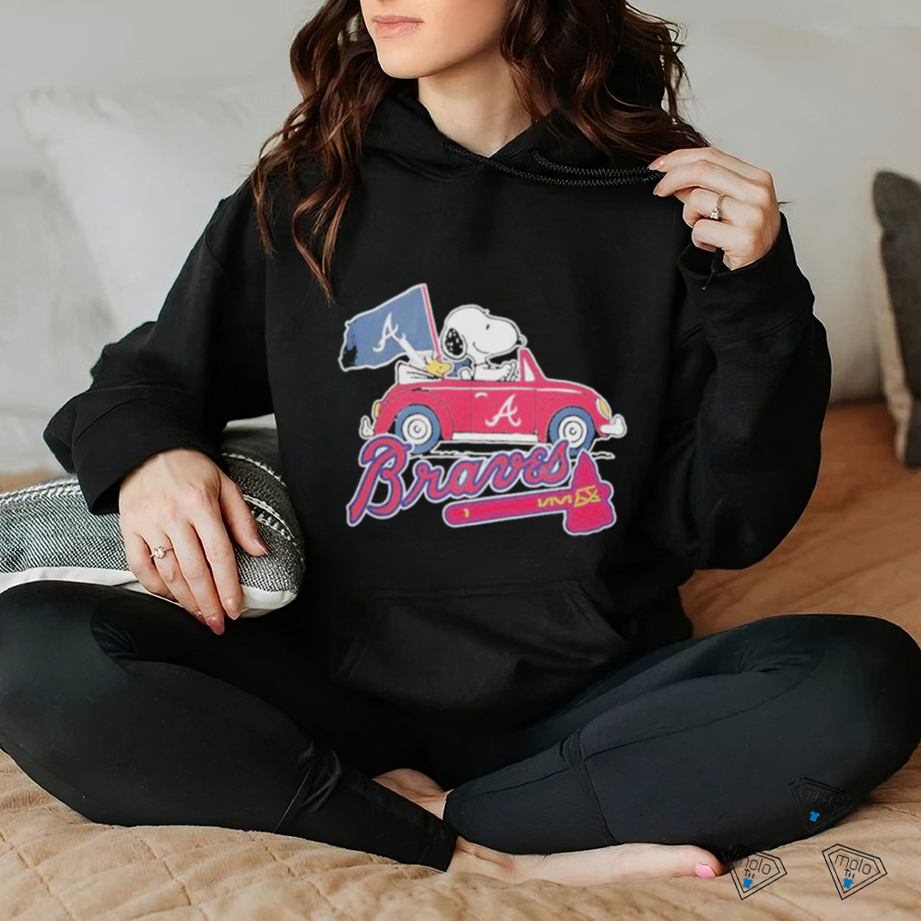 Snoopy and Woodstock Car Atlanta Braves 2023 shirt Snoopy and Woodstock Car Atlanta Braves 2023 shirt