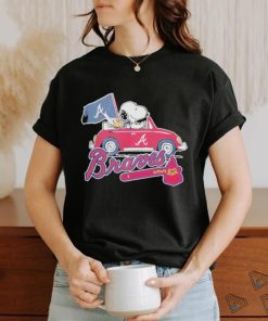 Snoopy and Woodstock Car Atlanta Braves 2023 shirt 1 Snoopy and Woodstock Car Atlanta Braves 2023 shirt