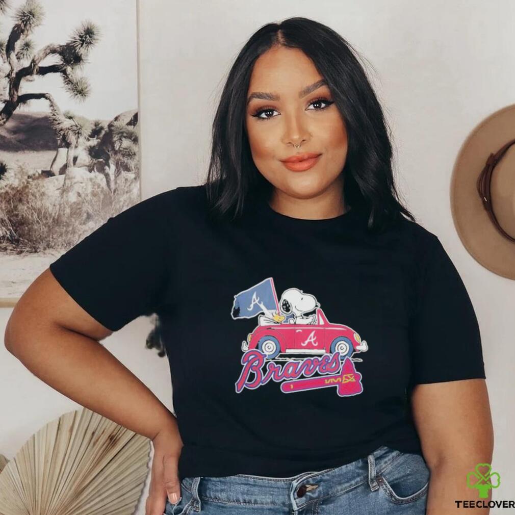 Snoopy and Woodstock Car Atlanta Braves 2023 shirt Snoopy and Woodstock Car Atlanta Braves 2023 shirt
