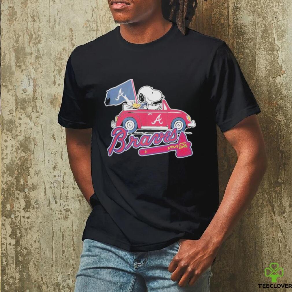 Snoopy and Woodstock Car Atlanta Braves 2023 shirt Snoopy and Woodstock Car Atlanta Braves 2023 shirt