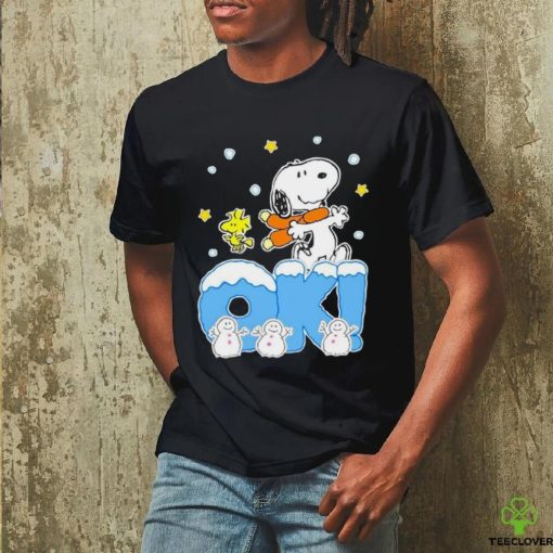 Snoopy and Woodstock Ok merry christmas hoodie, sweater, longsleeve, shirt v-neck, t-shirt