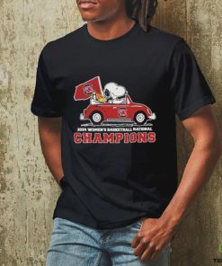 Snoopy and Woodstock South Carolina Gamecocks 2024 Women’s Basketball National Champions Shirt