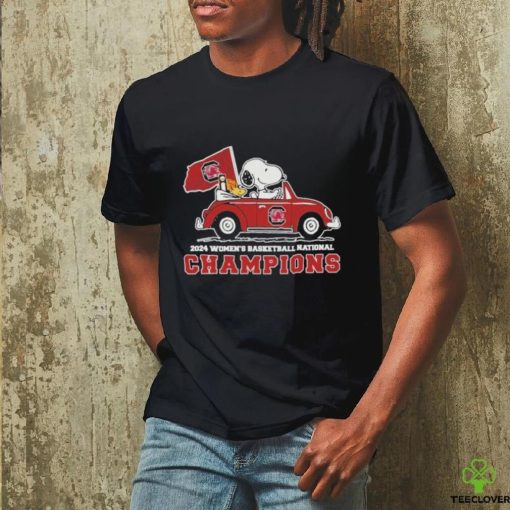 Snoopy and Woodstock South Carolina Gamecocks 2024 Women’s Basketball National Champions Shirt